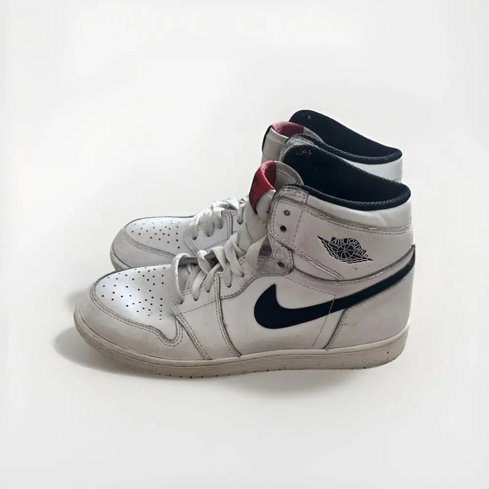 Air Jordan 1 Retro 2016 High OG Yin Yang Sneakers Youth Size 6 #575441-102